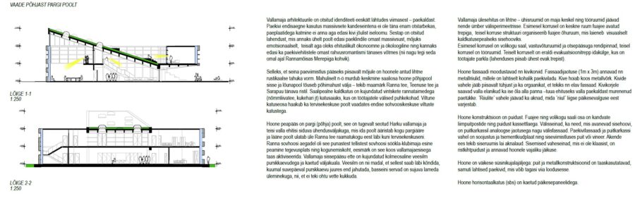 Harku vallamaja arhitektuurivõistluse III koht